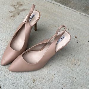 Tan heels in great condition worn once